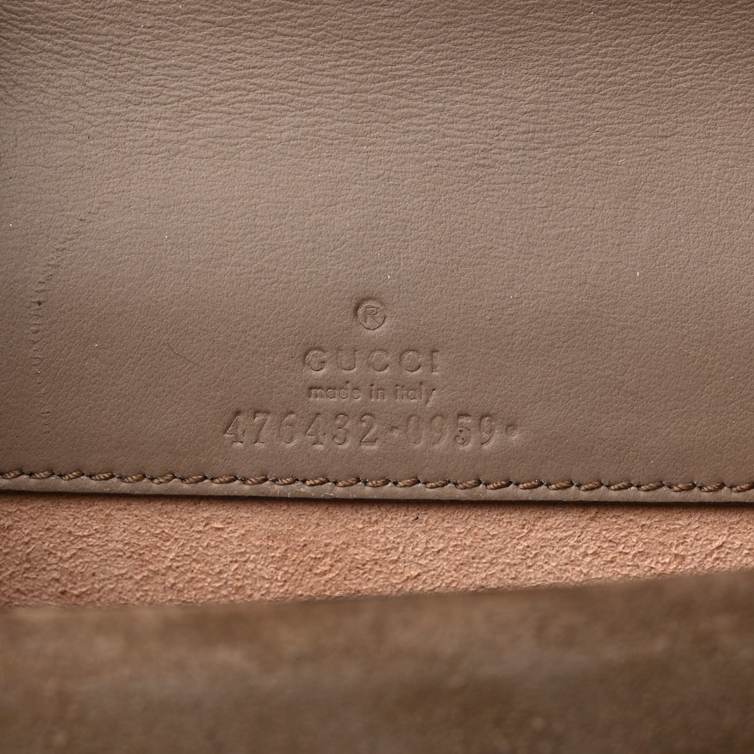 Gucci GG Supreme Monogram Super Mini Dionysus Shoulder Bag Taupe 6 of 9