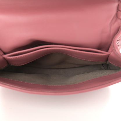 Bottega Veneta Nappa Intrecciato Baby Olimpia Shoulder Bag Rose Pink 5 of 9