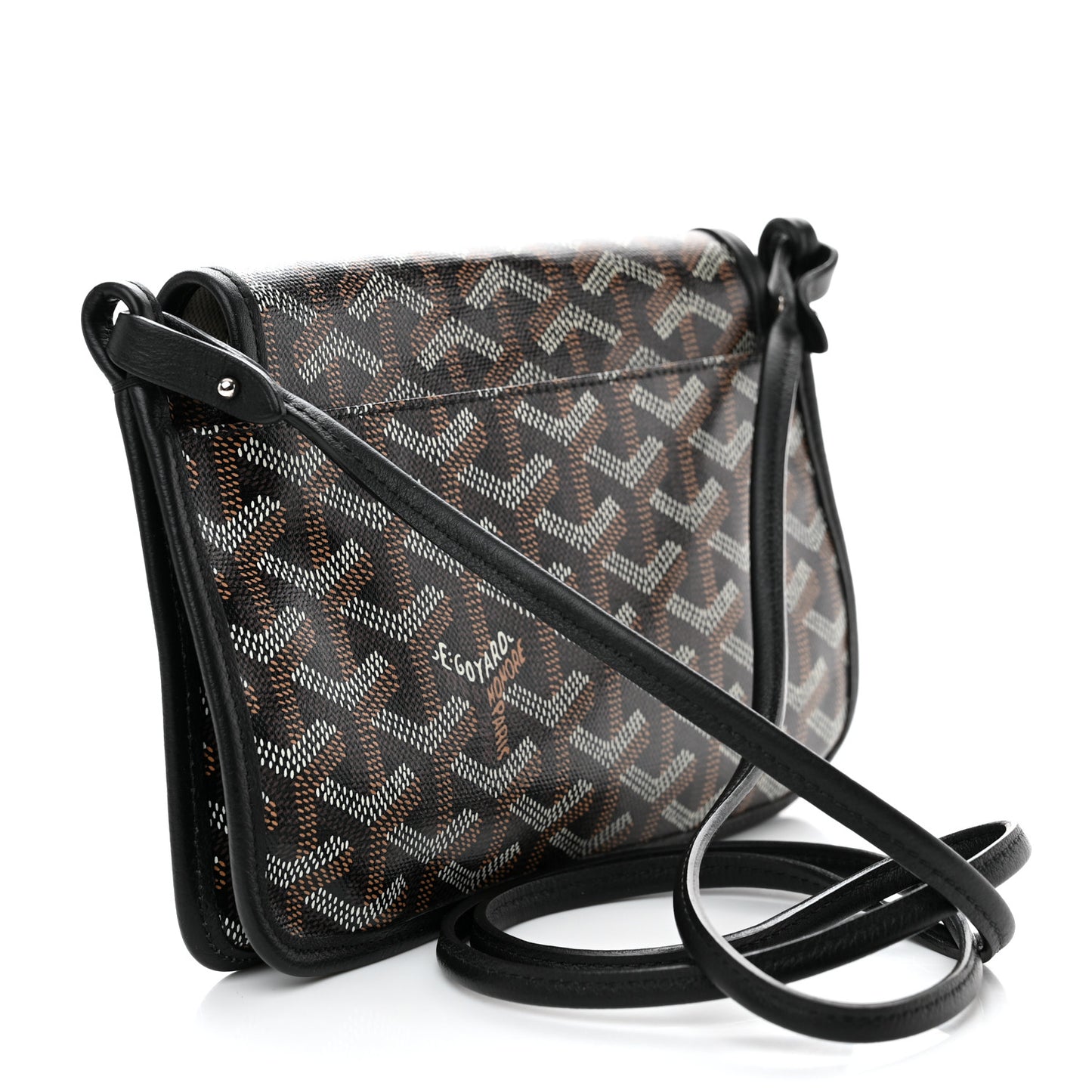 Goyardine Plumet Wallet Clutch Black
