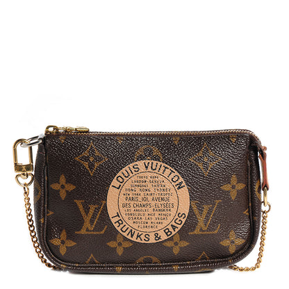 Louis Vuitton Monogram Complice Trunks and Bags Mini Pochette Accessories Beige 1 of 7