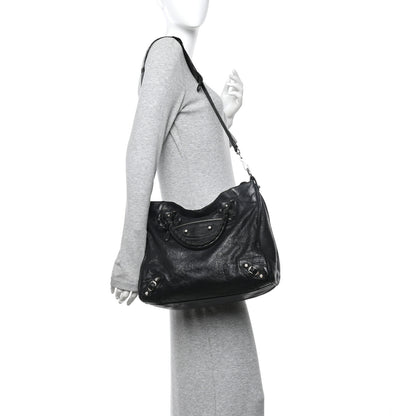 Balenciaga Agneau Giant 12 Silver Hardware Velo Black 2 of 17