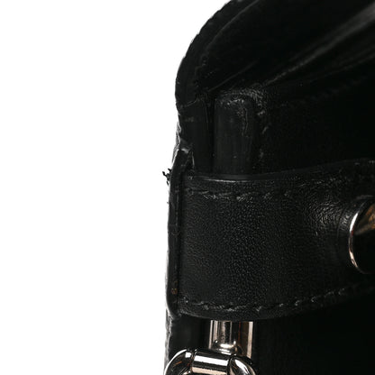 Christian Dior Grained Calfskin Large Diorever Flap Black 10 of 11