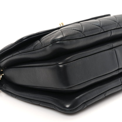 Chanel Lambskin Quilted Small Trendy CC Dual Handle Flap Bag Black 9 of 11