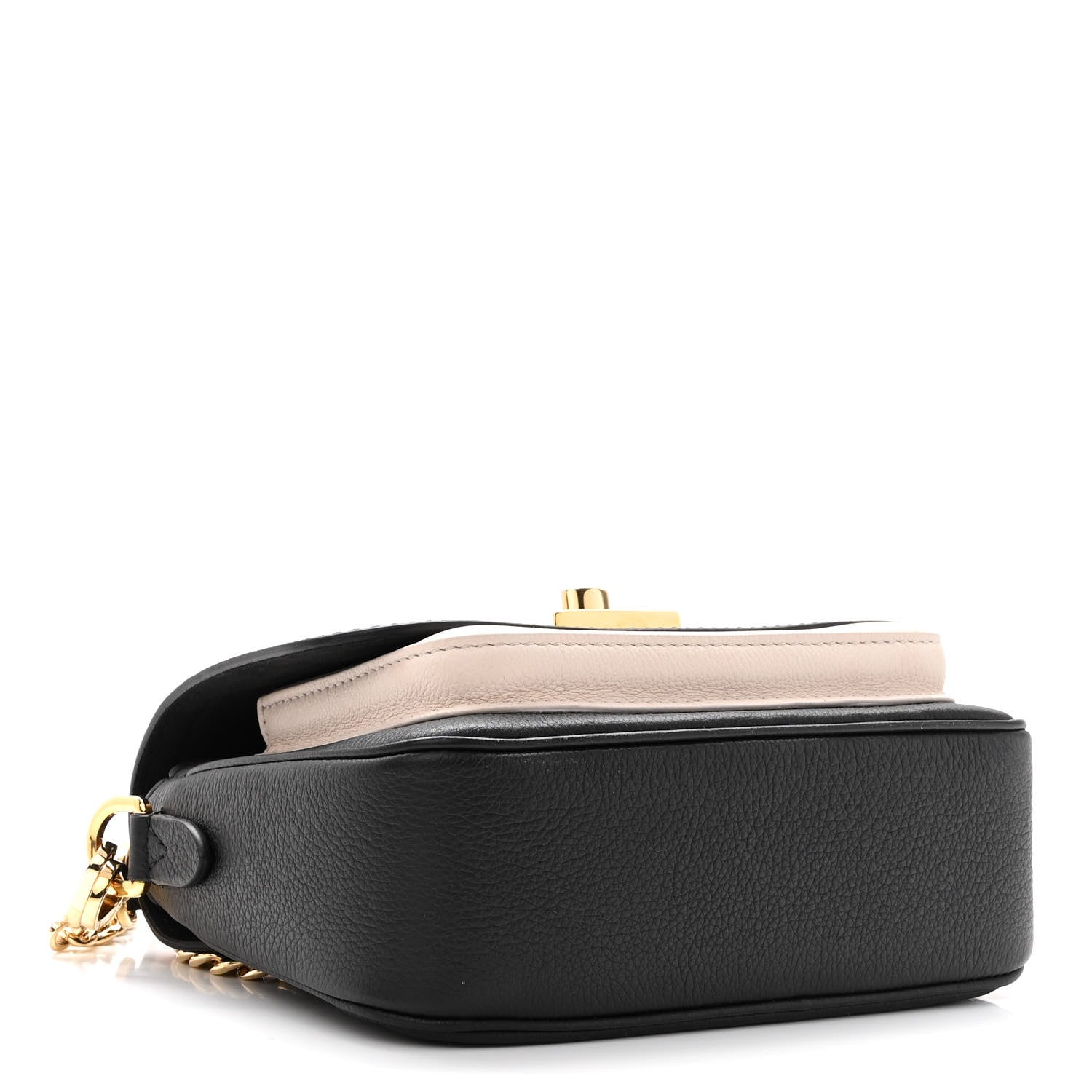 Louis Vuitton Grained Calfskin Lockme Tender Black 4 of 10