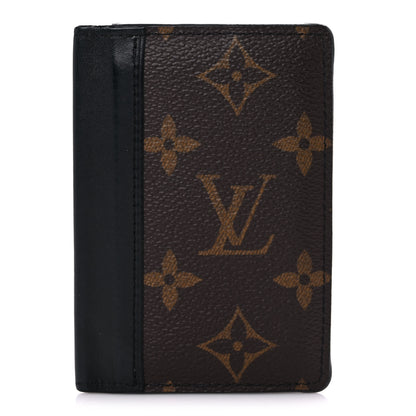 Louis Vuitton Monogram Macassar Pocket Organizer NM 1 of 15