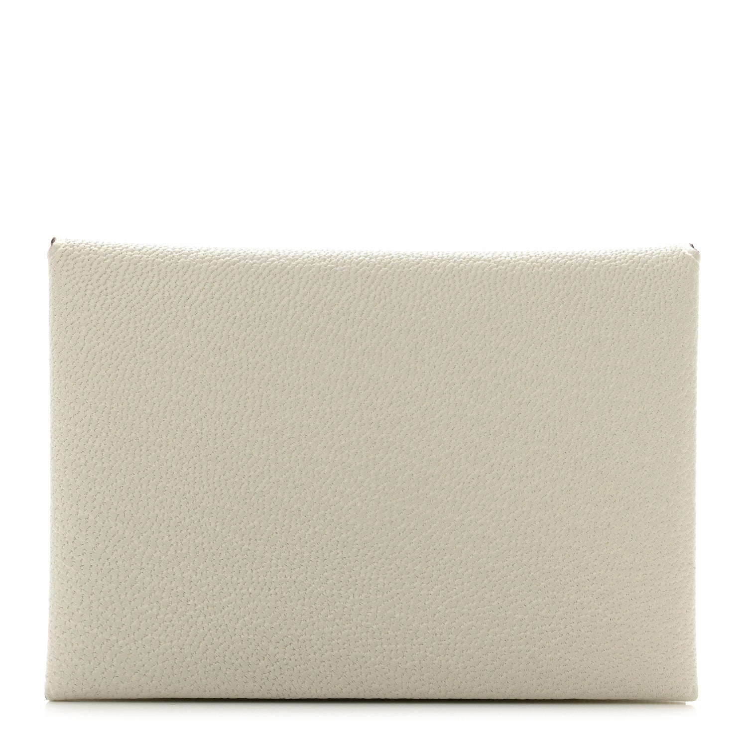 Hermes Chevre Mysore Calvi Duo Card Case Mushroom 1 of 7