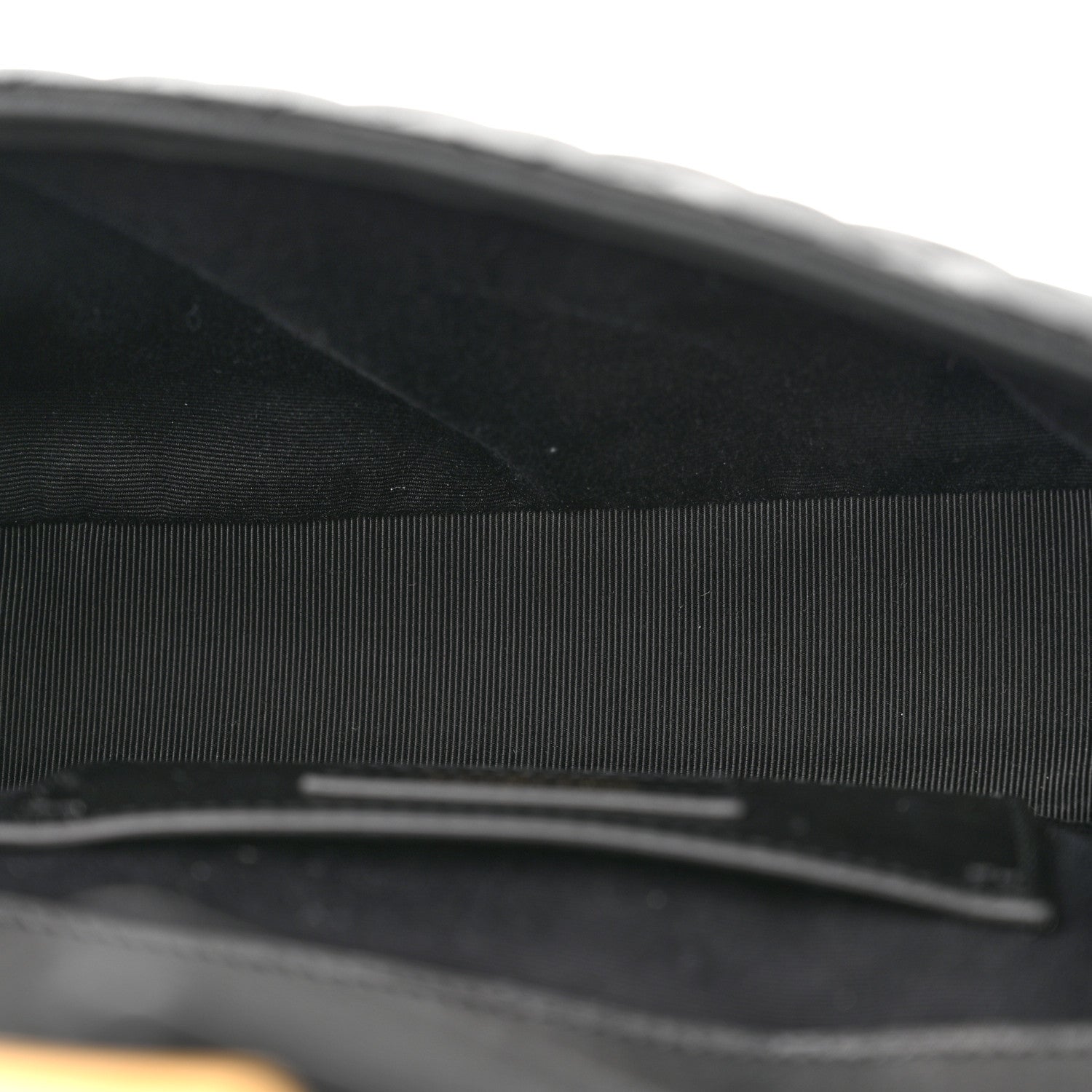 Saint Laurent Iridescent Calfskin Tri-Quilt Monogram Medium College Bag Black 5 of 9