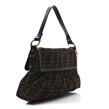 Fendi Zucca Medium Chef Shoulder Bag Tobacco 3 of 9