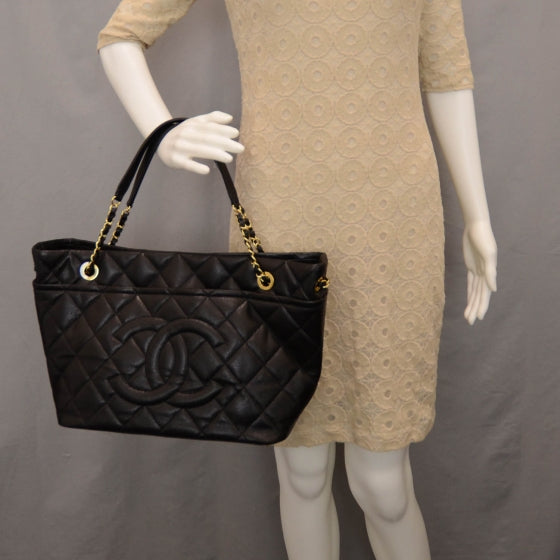 Chanel Caviar Timeless Tote Black 2 of 7