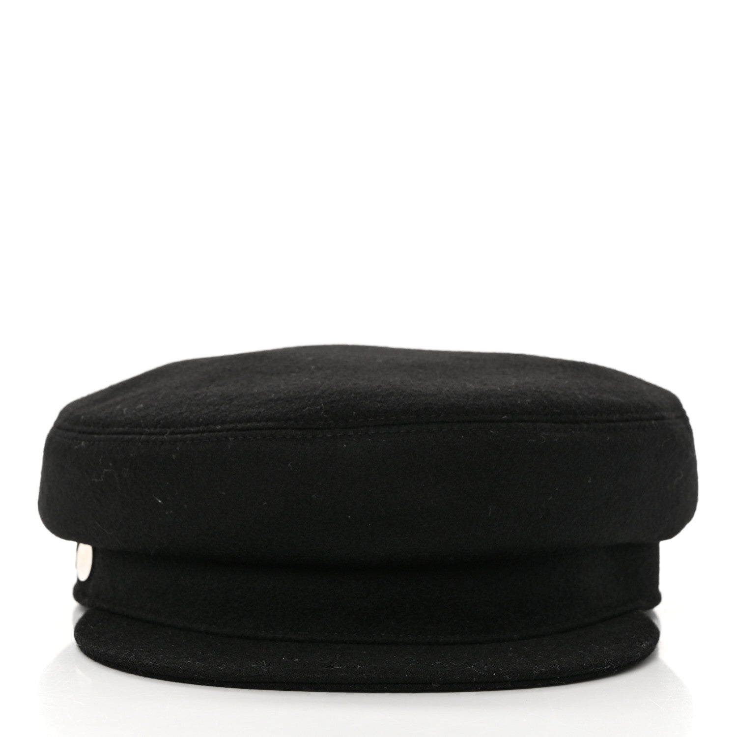 Hermes Cashmere Womens Deauville Cap 59 Black 3 of 10