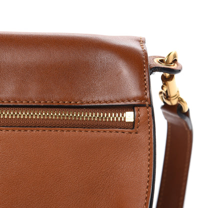 Chloe Smooth Calfskin Kurtis Shoulder Bag Caramel 10 of 13