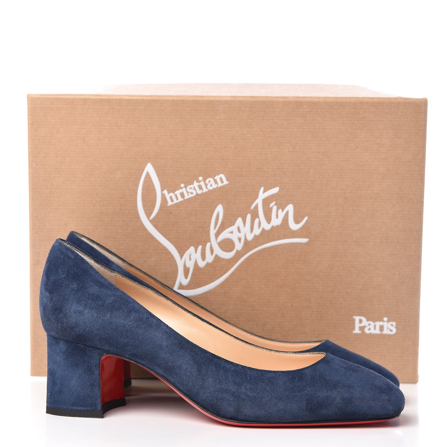 Veau Velours Donna Stud 55 Pumps 36.5 Bavarois