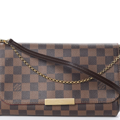 Louis Vuitton Damier Ebene Favorite MM 6 of 8
