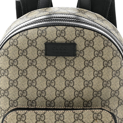 Gucci GG Supreme Monogram Small Eden Day Backpack Black 8 of 11
