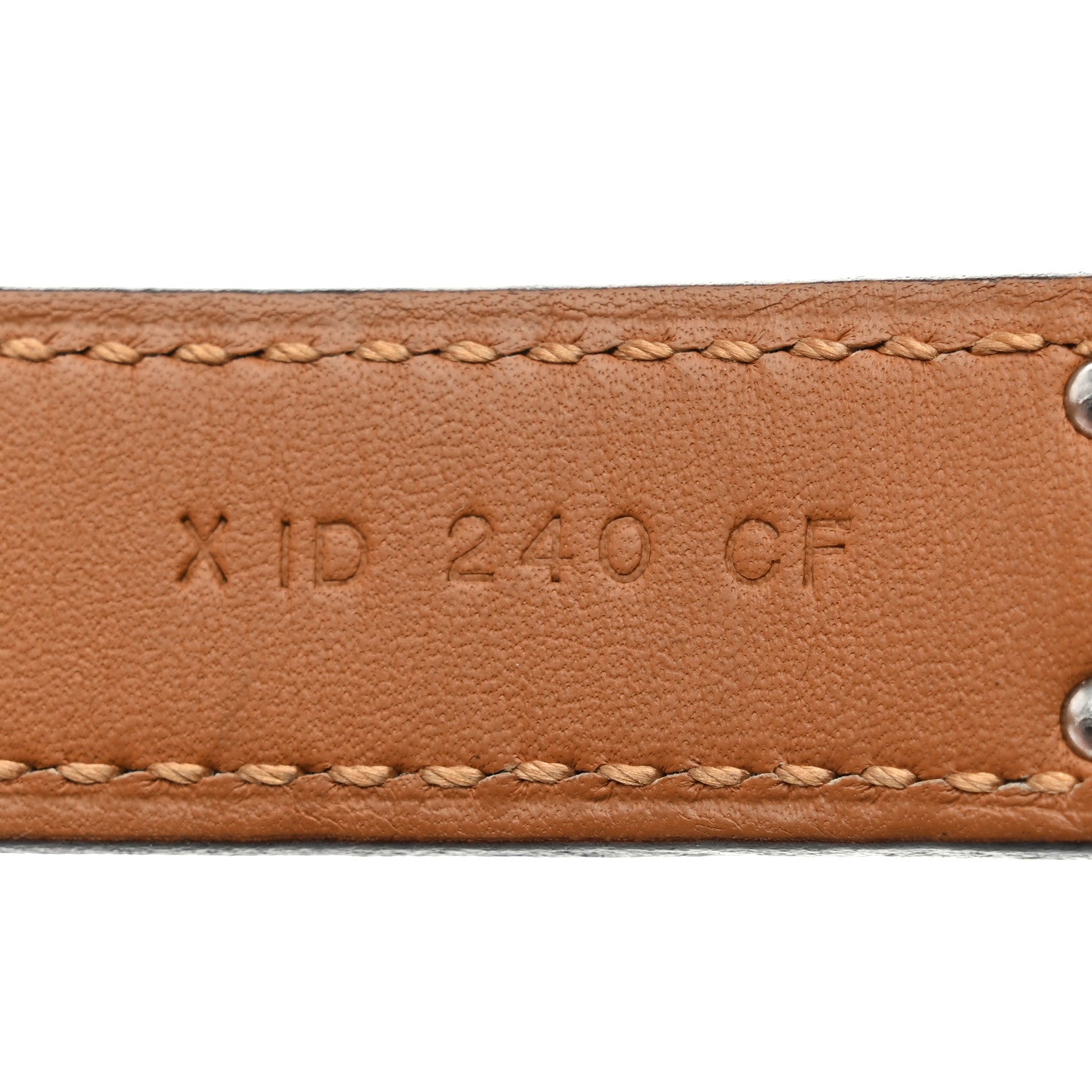 Hermes Epsom Kelly Belt Rouge Casaque 4 of 4