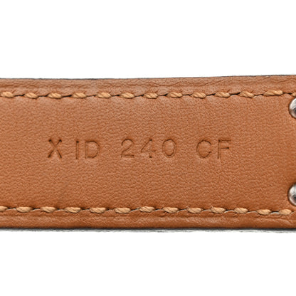 Hermes Epsom Kelly Belt Rouge Casaque 4 of 4