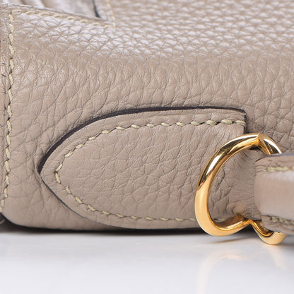 Hermes Taurillon Clemence Kelly Retourne 28 Gris Tourterelle 13 of 37