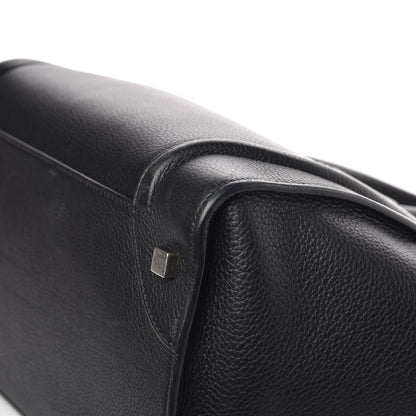 Celine Drummed Calfskin Mini Luggage Black 18 of 20