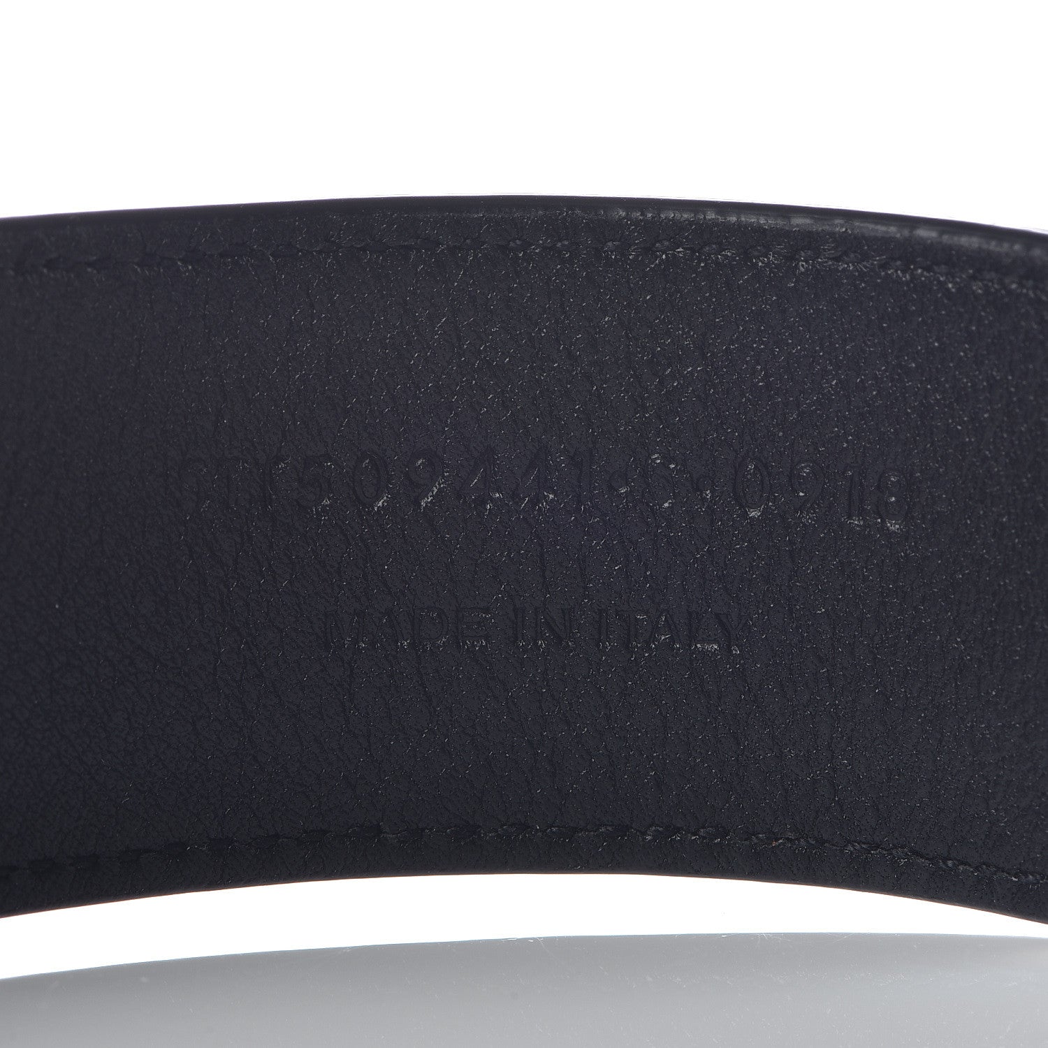 Saint Laurent Calfskin Monogram Bracelet Black 6 of 7