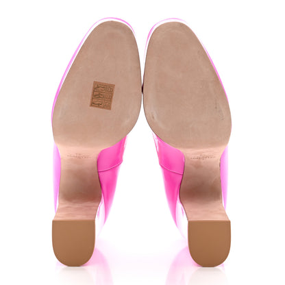 Valentino Garavani Patent Tan-Go 50/120mm Platform Pumps 39 Pink PP 5 of 9