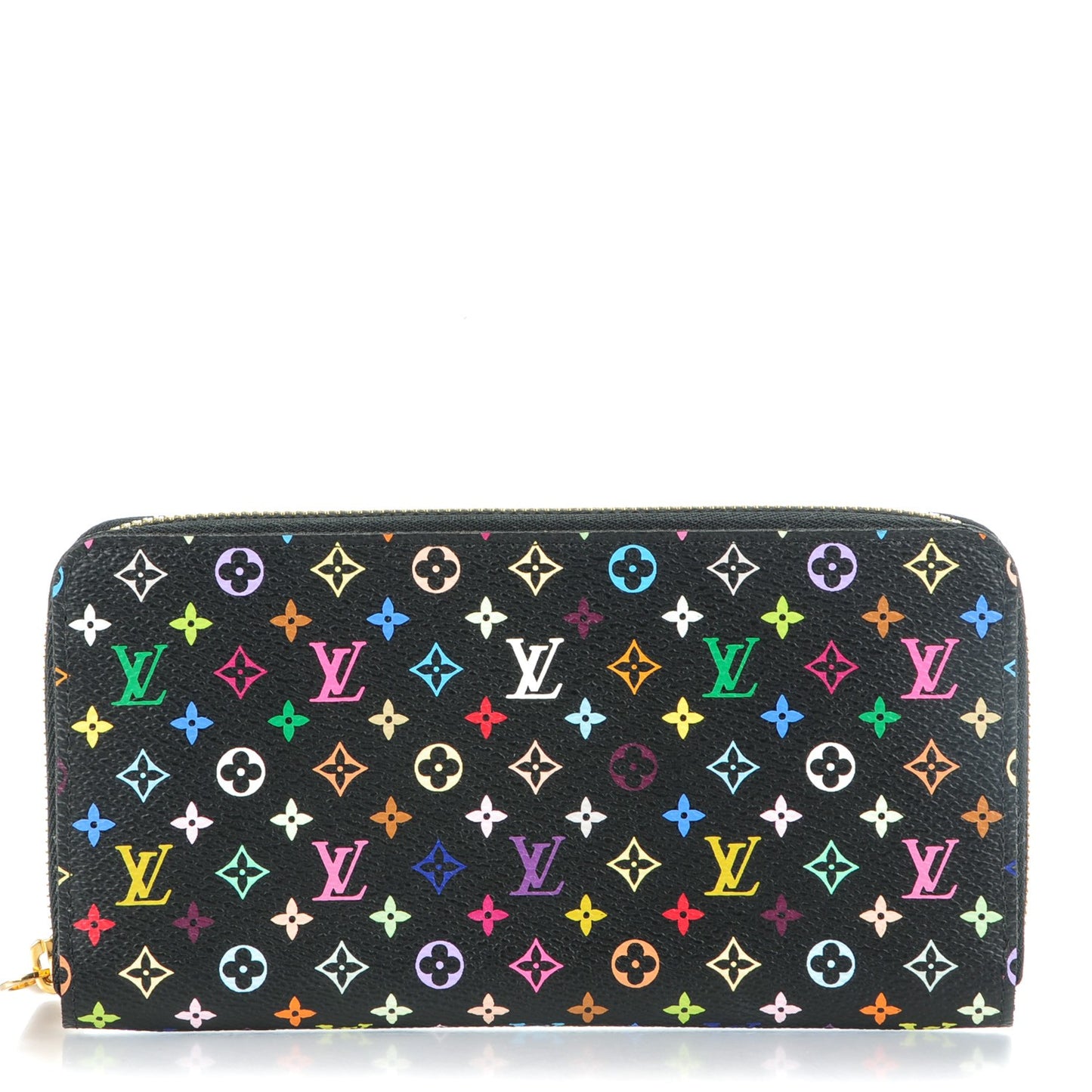 Monogram Multicolor Zippy Wallet Black Grenade