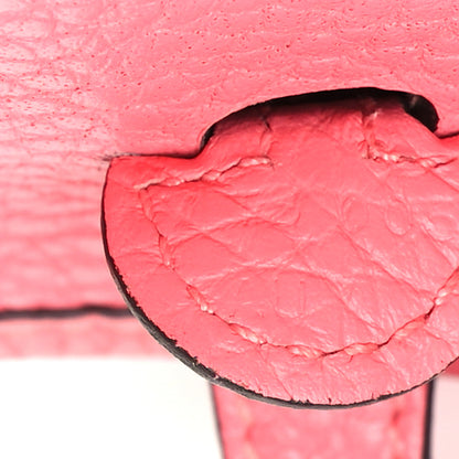 Hermes Taurillon Clemence Allegro Evelyne TPM Rose Azalee Rose Confetti 7 of 11