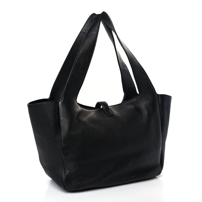 Saint Laurent Grained Deerskin Bea Tote Black 3 of 9