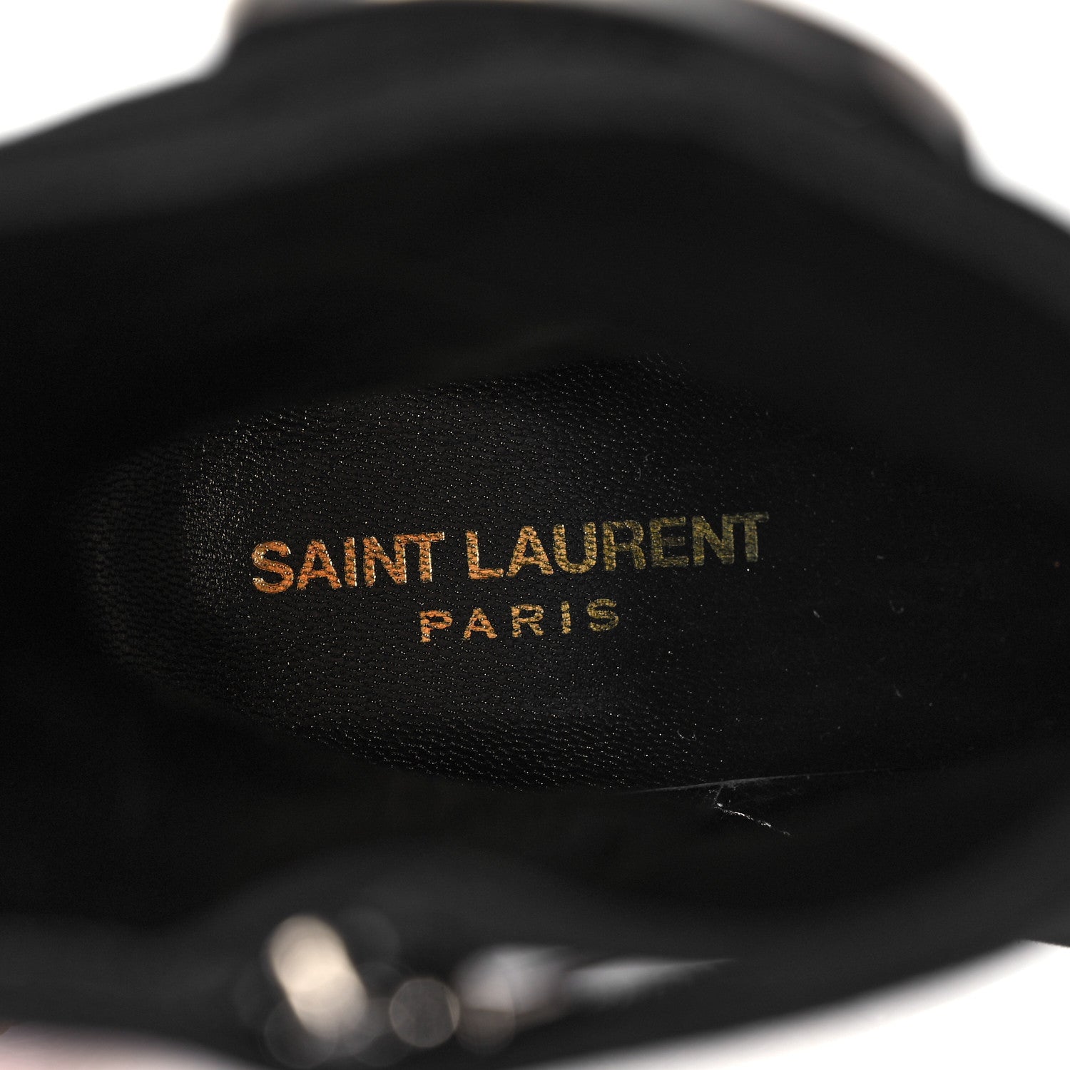 Saint Laurent Suede Joplin 50 Buckle Booties 39 Black 7 of 9