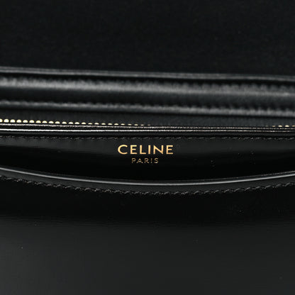Celine Shiny Calfskin Teen Besace Black 6 of 8