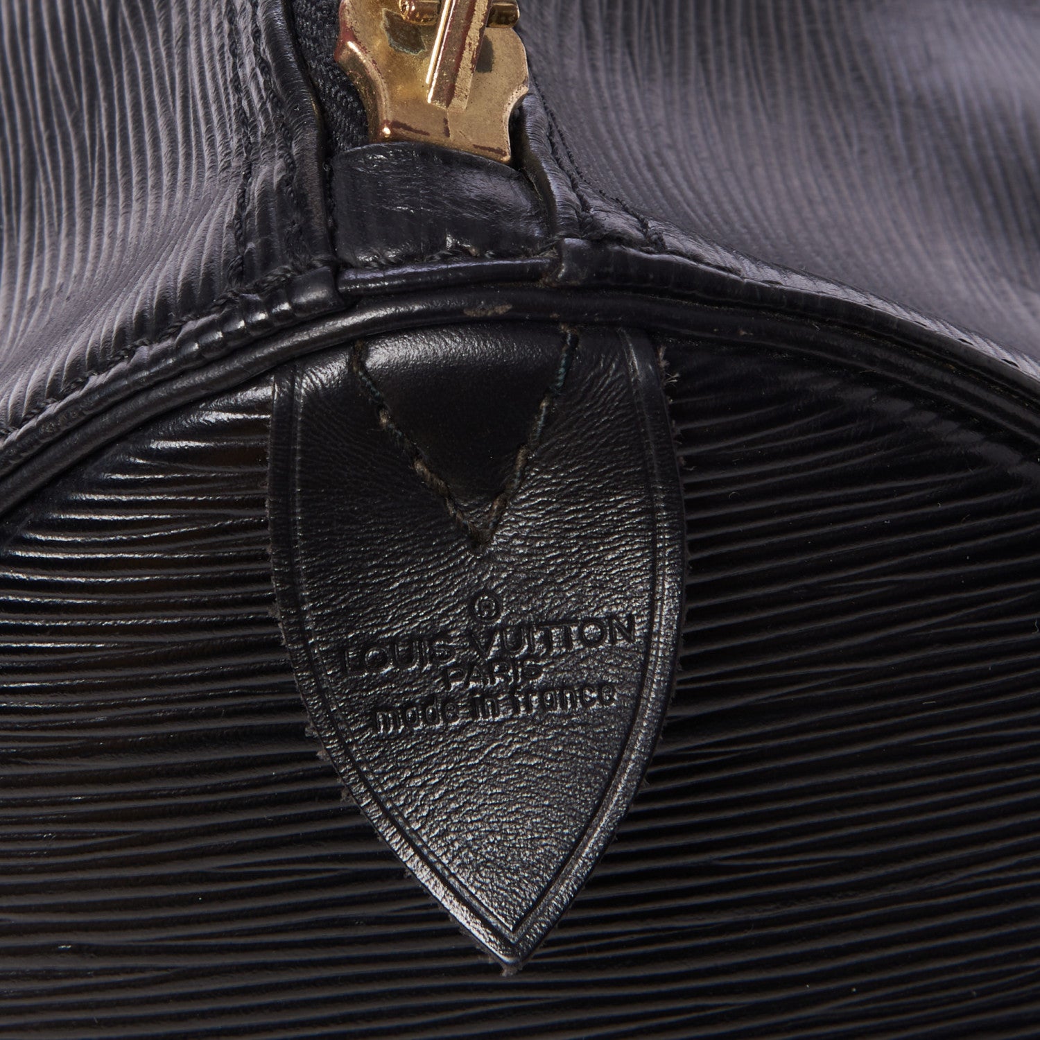 Louis Vuitton Epi Keepall 45 Black 8 of 9
