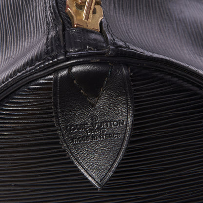 Louis Vuitton Epi Keepall 45 Black 8 of 9