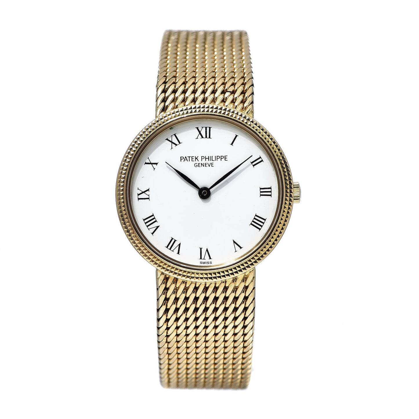 18K Yellow Gold 25mm Calatrava Quartz Watch 4819/5