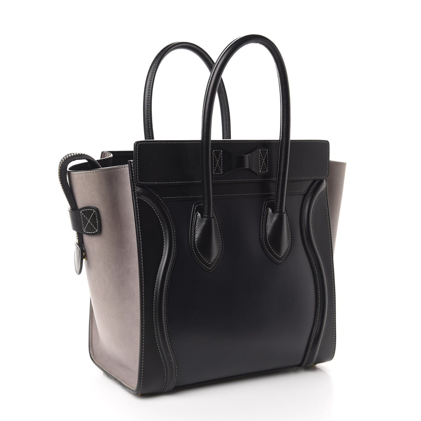 Micro Tri-Color Luggage Dark Blue