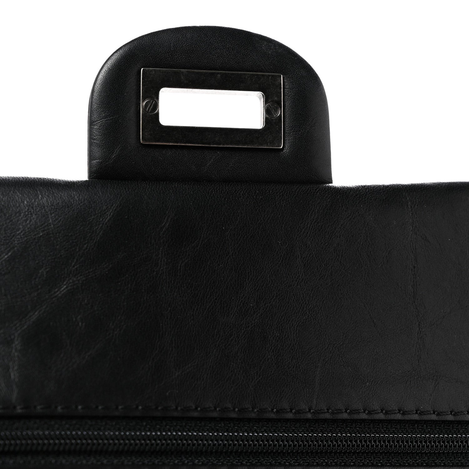 Chanel Aged Calfskin Quilted 2.55 Reissue 225 Flap Black 12 of 13