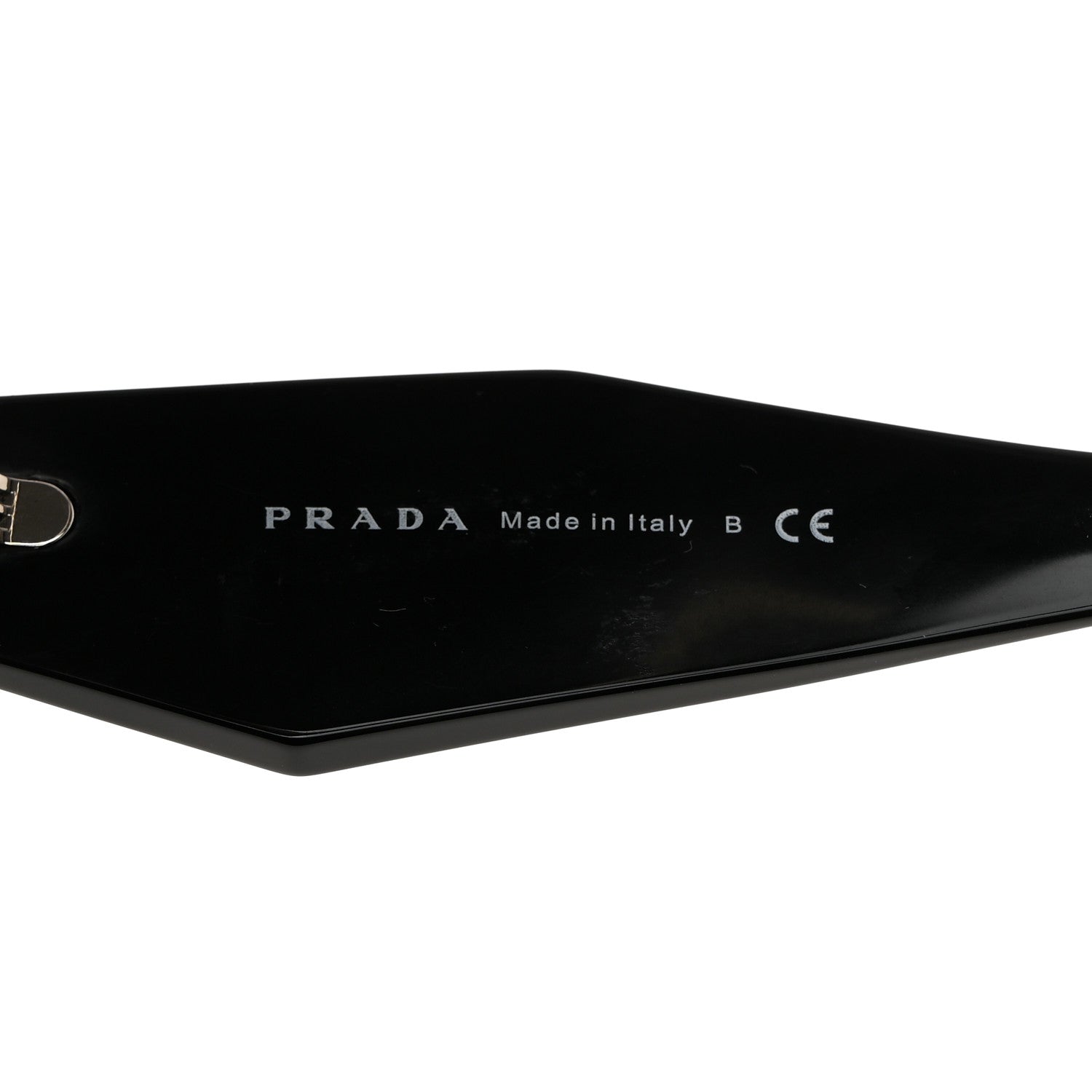 Prada Acetate Symbole Sunglasses SPR 17W Black 6 of 8