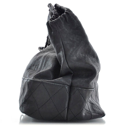 Chanel Calfskin Coco Cabas Black 4 of 9