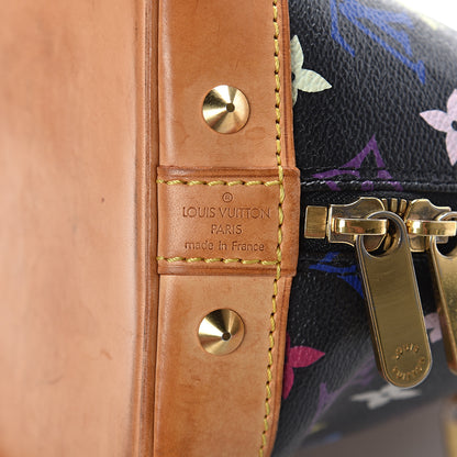 Louis Vuitton Monogram Multicolor Alma Black 4 of 8