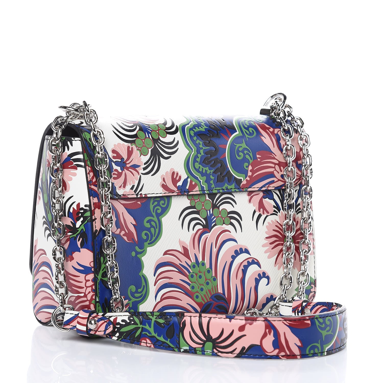 Louis Vuitton Epi Floral Twist Shoulder Bag MM Multicolor 3 of 9