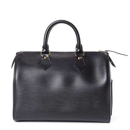 Louis Vuitton Epi Speedy 25 Black 1 of 14