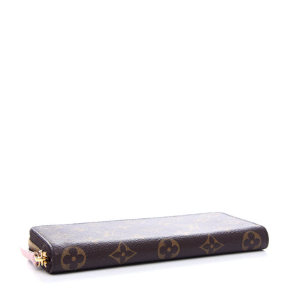 Louis Vuitton Monogram Clemence Wallet Rose Ballerine 4 of 7