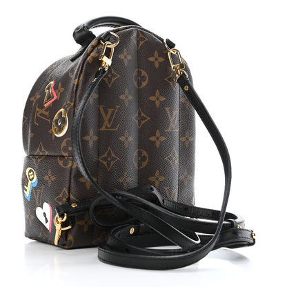 Louis Vuitton Monogram Love Lock Palm Springs Backpack Mini 2 of 4