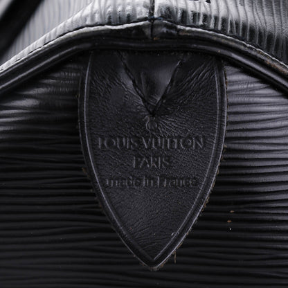 Louis Vuitton Epi Speedy 30 Black 6 of 8