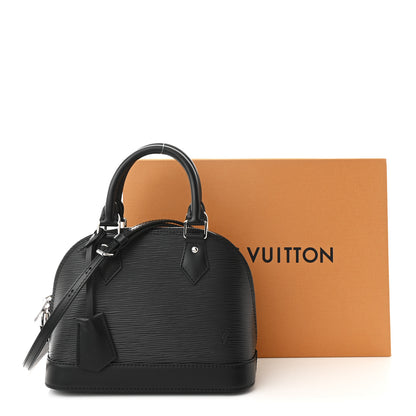 Louis Vuitton Epi Alma BB Black 10 of 10