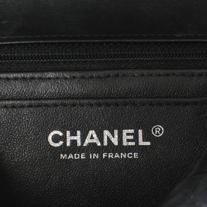Chanel Lambskin Quilted Mini Square Flap Black 9 of 12