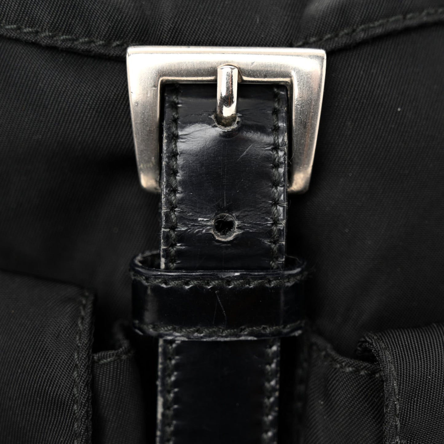 Nylon Vela Medium Backpack Black