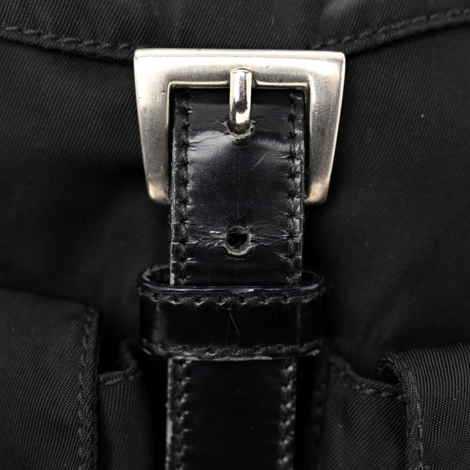 Prada Nylon Vela Medium Backpack Black 12 of 12