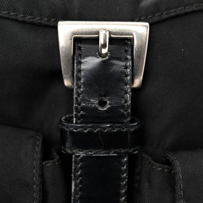Prada Nylon Vela Medium Backpack Black 12 of 12