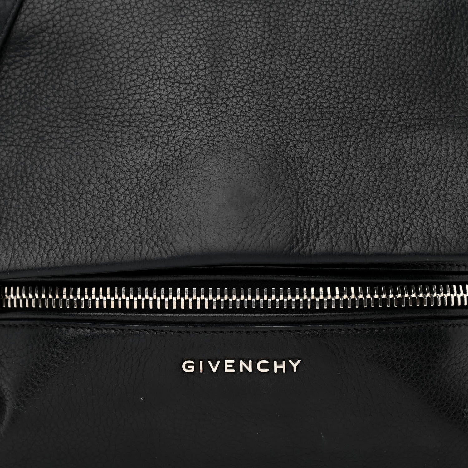 Givenchy Pebbled Calfskin Small Pandora Pure Flap Bag Black 8 of 12