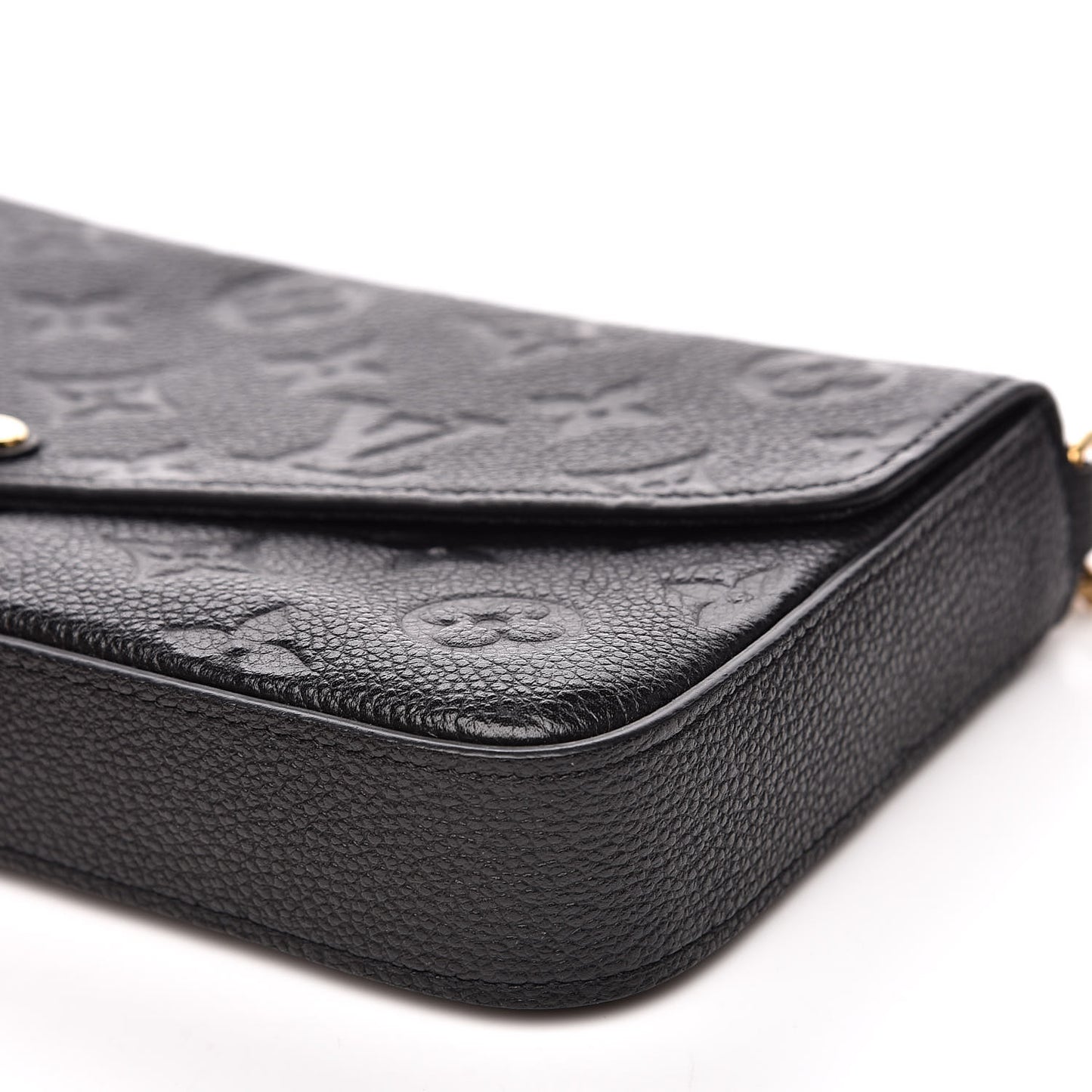 Empreinte Pochette Felicie Chain Wallet Black