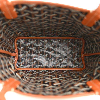 Goyard Goyardine Reversible Mini Anjou Black Gold 16 of 35